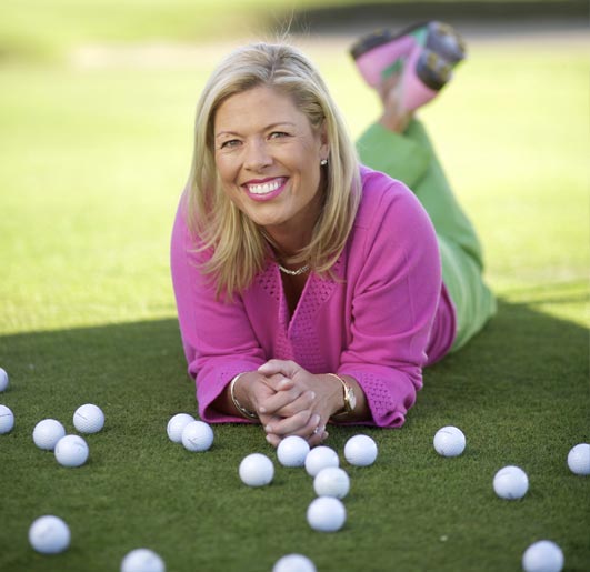 Michelle mcgann golf balls